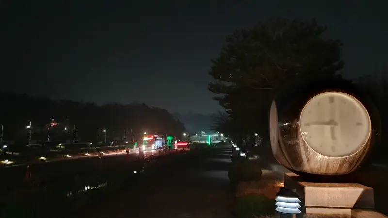 영통 달리기 코스 경희대학교 시계탑